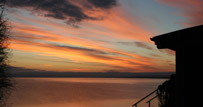 Sunset over looking Hazards Hideaway
